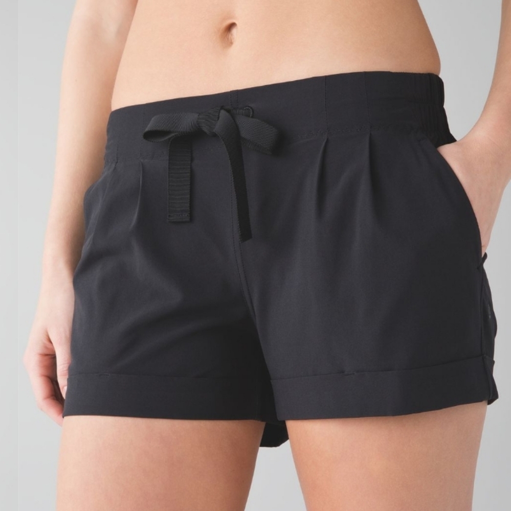 lululemon athletica Black Athletic Shorts